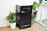 Frigidaire, 3.2 Cu. Ft. Retro Compact Refrigerator, Built-In Side Bottle Opener, Black
