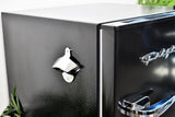 Frigidaire, 3.2 Cu. Ft. Retro Compact Refrigerator, Built-In Side Bottle Opener, Black