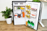 Frigidaire, 3.2 Cu. Ft. Retro Compact Refrigerator, Built-In Side Bottle Opener, Black