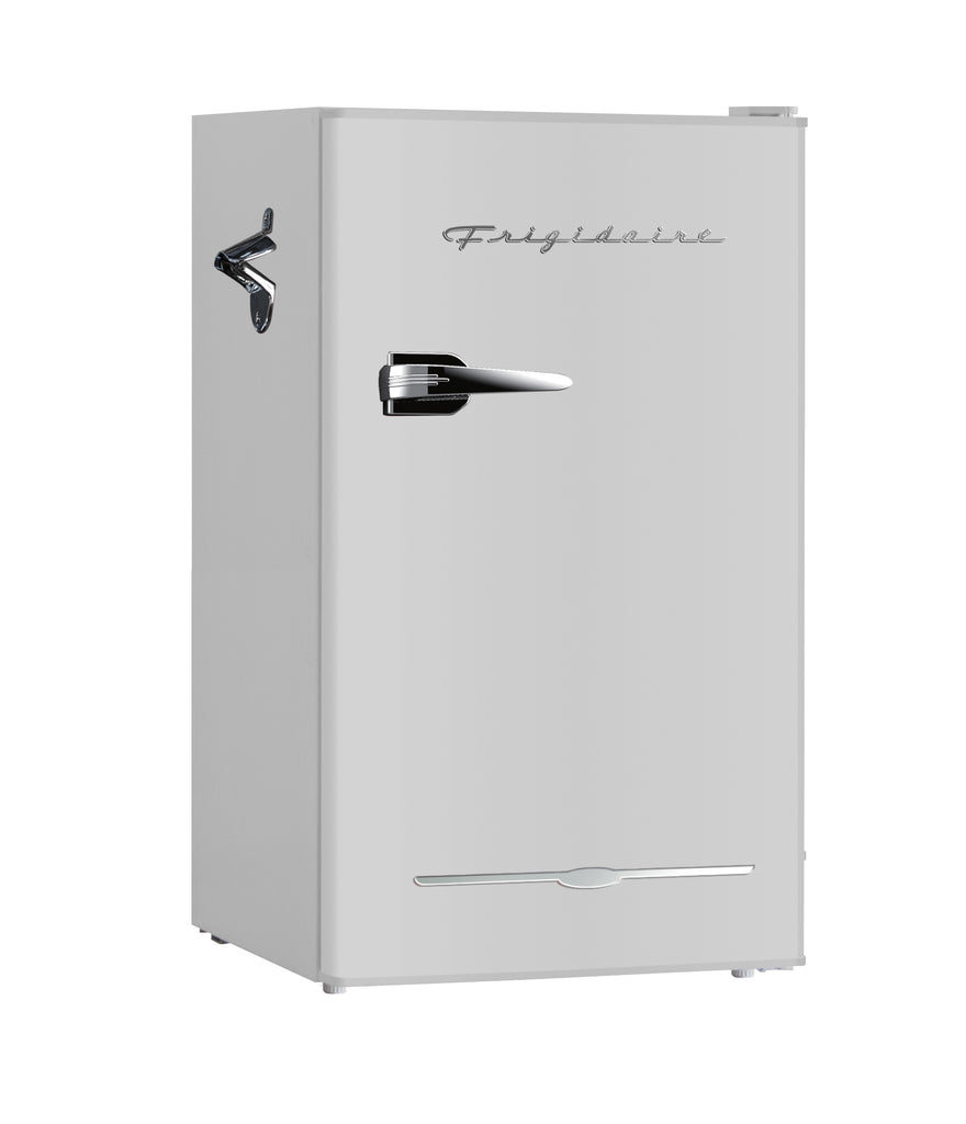Frigidaire, 3.2 Cu. Ft. Retro Compact Refrigerator, Built-In Side Bottle Opener, Moonbeam