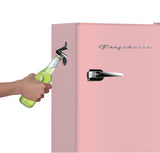 Frigidaire, 3.2 Cu. Ft. Retro Compact Refrigerator, Built-In Side Bottle Opener, Pink2