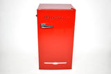 Frigidaire, 3.2 Cu. Ft. Retro Compact Refrigerator, Built-In Side Bottle Opener, Red