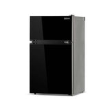 Frigidaire, 3.1 Cu. Ft. Refrigerator, Glass Two Door, Black