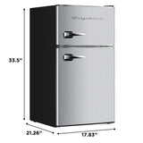Frigidaire, 3.1 Cu. Ft. 2 Door Compact Refrigerator, Platinum