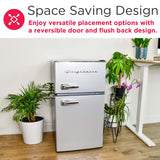 Frigidaire, 3.1 Cu. Ft. 2 Door Compact Refrigerator, Platinum