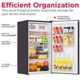 Frigidaire, 3.2 Cu. Ft. Compact Refrigerator, Slate
