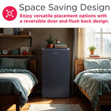 Frigidaire, 3.2 Cu. Ft. Compact Refrigerator, Slate