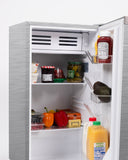 Frigidaire, 3.2 Cu. Ft. Compact Refrigerator, Stainless Steel