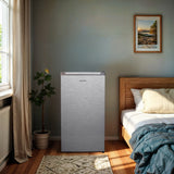 Frigidaire, 3.2 Cu. Ft. Compact Refrigerator, Stainless Steel