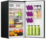 Frigidaire, 3.2 Cu. Ft. Retro Compact Refrigerator, Black Rose Gold