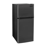 Frigidaire, 4.5 Cu. Ft. 2 Door Compact Refrigerator, Black Stainless Steel