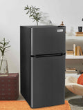 Frigidaire, 4.5 Cu. Ft. 2 Door Compact Refrigerator, Black Stainless Steel