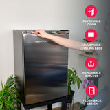 Frigidaire, 4.5 Cu. Ft. Compact Refrigerator, Platinum