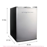 Frigidaire, 4.5 Cu. Ft. Compact Refrigerator, Platinum