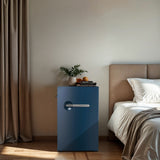 Frigidaire, 4.5 Cu. Ft. Retro Compact Refrigerator, Built-In Side Bottle Opener, Azure