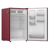 Frigidaire, 4.5 Cu. Ft. Retro Compact Refrigerator, Built-In Side Bottle Opener, Merlot