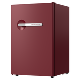 Frigidaire, 4.5 Cu. Ft. Retro Compact Refrigerator, Built-In Side Bottle Opener, Merlot