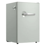 Frigidaire, 4.5 Cu. Ft. Retro Compact Refrigerator, Built-In Side Bottle Opener, Sage