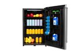 Frigidaire, 4.4 Cu. Ft. Waterproof Compact Refrigerator, Outdoor/Indoor, Stainless Steel