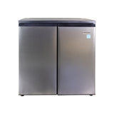 Frigidaire, 5.5 Cu. Ft. Side By Side 2 Door Refrigerator/Freezer, Stainless Steel