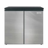 Frigidaire, 5.5 Cu. Ft. Side By Side 2 Door Refrigerator/Freezer, Stainless Steel