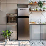 Frigidaire, 7.5 Cu. Ft. Top Mount Refrigerator, Platinum