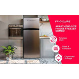 Frigidaire, 7.5 Cu. Ft. Top Mount Refrigerator, Platinum