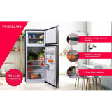 Frigidaire, 7.5 Cu. Ft. Top Mount Refrigerator, Platinum