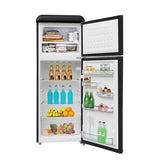 Frigidaire, 7.5 Cu. Ft. Top Mount Retro Refrigerator, Black