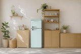 Frigidaire, 7.5 Cu. Ft. Top Mount Retro Refrigerator, Mint
