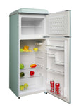 Frigidaire, 7.5 Cu. Ft. Top Mount Retro Refrigerator, Mint