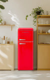 Frigidaire, 7.5 Cu. Ft. Top Mount Retro Refrigerator, Red