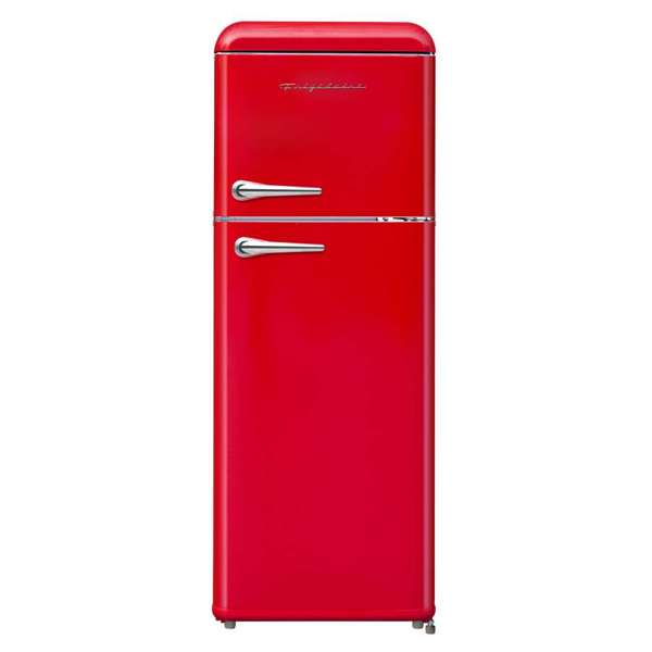 Frigidaire, 7.5 Cu. Ft. Top Mount Retro Refrigerator, Red