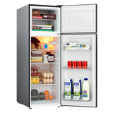 Frigidaire, 7.5 Cu. Ft. Top Mount Retro Refrigerator, Black