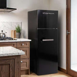 Frigidaire, 7.5 Cu. Ft. Top Mount Retro Refrigerator, Black