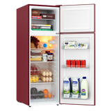 Frigidaire, 7.5 Cu. Ft. Top Mount Retro Refrigerator, Merlot