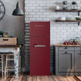 Frigidaire, 7.5 Cu. Ft. Top Mount Retro Refrigerator, Merlot