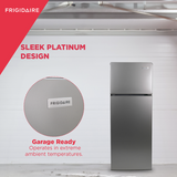 Frigidaire, 7.5 Cu. Ft. Top Mount Refrigerator,Platinum