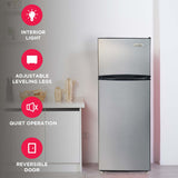 Frigidaire, 7.5 Cu. Ft. Top Mount Refrigerator,Platinum