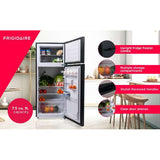 Frigidaire, Walmart Home Plus 7.5 Cu. Ft. Top Mount Refrigerator, Black