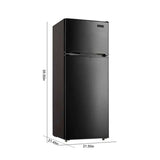Frigidaire, Walmart Home Plus 7.5 Cu. Ft. Top Mount Refrigerator, Black