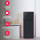 Frigidaire, 7.5 Cu. Ft. Top Mount Refrigerator, Black