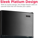 Frigidaire, 7.5 Cu. Ft. Top Mount Refrigerator, Black