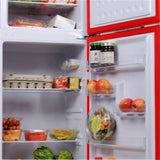 Frigidaire, 7.5 Cu. Ft. Top Mount Retro Refrigerator, Red