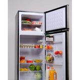 Frigidaire, 7.5 Cu. Ft. Top Mount Retro Refrigerator, Black
