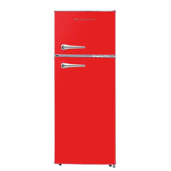 Frigidaire, 7.5 Cu. Ft. Top Mount Retro Refrigerator, Red