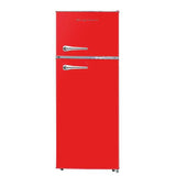 Frigidaire, 7.5 Cu. Ft. Top Mount Retro Refrigerator, Red