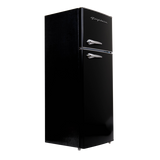 Frigidaire, 7.5 Cu. Ft. Top Mount Retro Refrigerator, Black