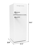Frigidaire, 7.2 Cu. Ft. Retro Refrigerator, White