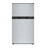 Frigidaire, 3.1 Cu. Ft. 2 Door Compact Refrigerator, Stainless Steel